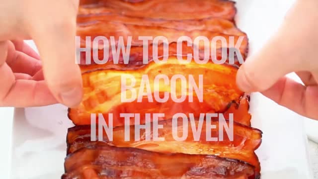 How to Cook Bacon in the Oven