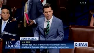 Gaetz DEMOLISHES Pelosi by name, schools her on 2nd Amendment