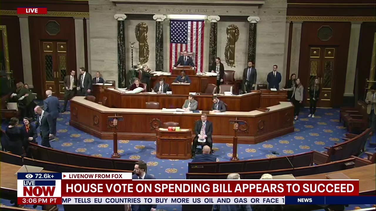 BREAKING House spending bill passes, avoiding government shutdown