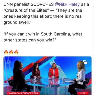 Even CNN Panelist Scorches Nikki Haley