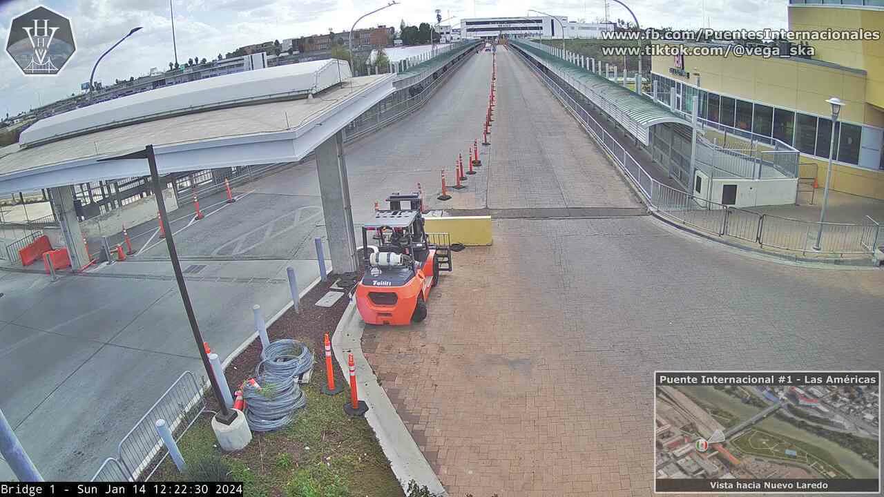 2024-01-14 - Puente Internacional 1 (viendo hacia Nuevo Laredo)