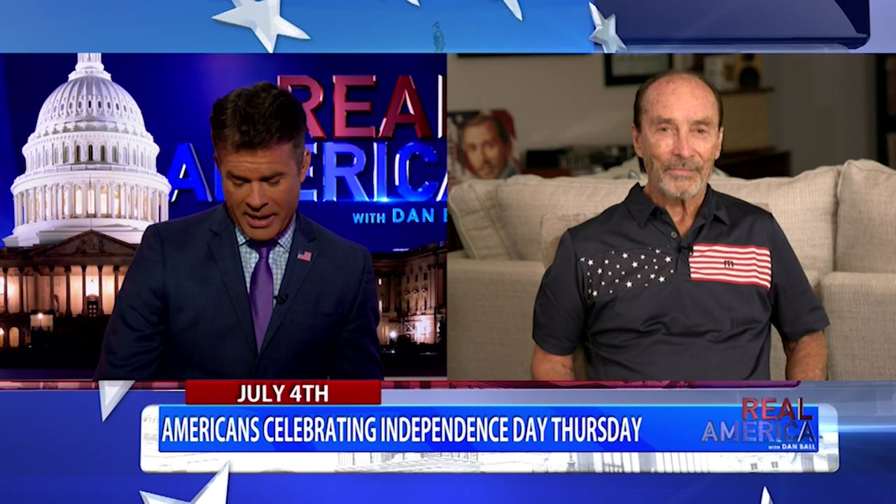 REAL AMERICA - Dan Ball w/ Singer Lee Greenwood Discussing Independence Day 7/3/24