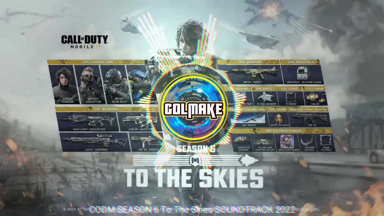 CALL OF DUTY MOBILE - SEASON 6 - To The Skies - SOUNDTRACK - 2022 - CODM