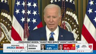 Biden praises Democrats for strong midterm performance