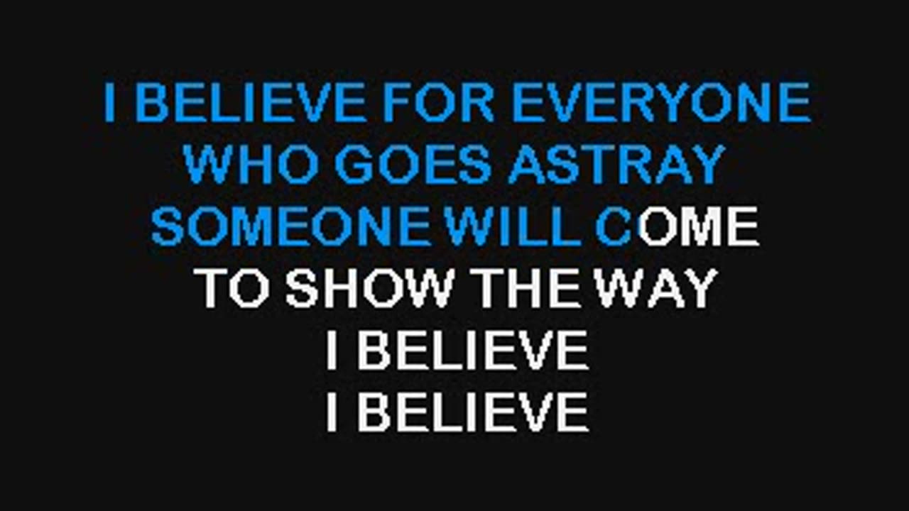 I Believe