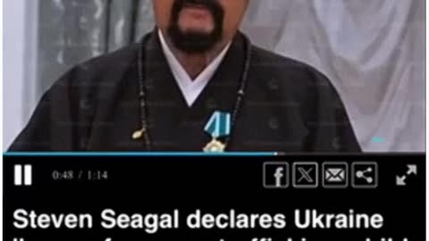 Steven Seagal zu Ukraine eng.-russ. UT deu.