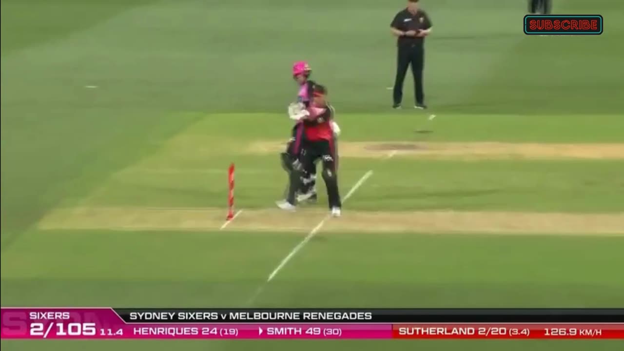 Steven Smith smashes 61 runs | Sydney Sixers vs Melbourne Renegades, Big Bash League 2023