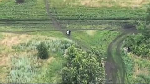 NGU officers showed the occupiers in a field with a washing machine