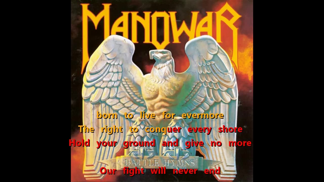 Manowar - Manowar {rise partisan karaoke}