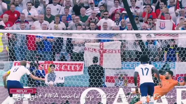 England 1 vs 2 France in Quarter Final - FIFA World Cup 2022 Highlights