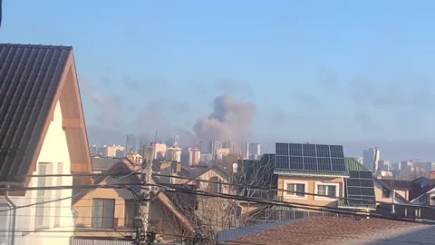 Powerful arrival in Kyiv