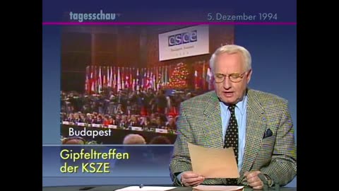 TAGESSCHAU VOM 5. DEZEMBER 1994