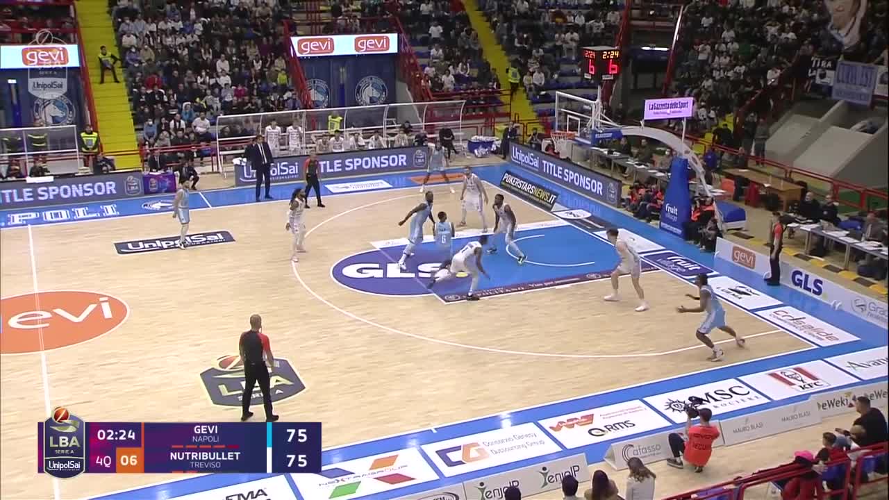 GeVi Napoli Basket - NutriBullet Treviso Basket | Serie A UnipolSai 2022/23