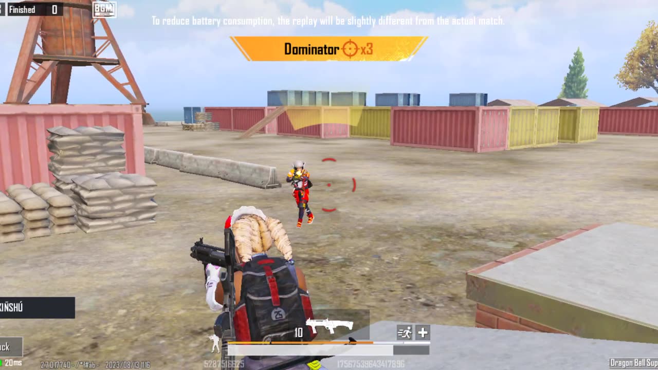 BGMI Gameplay Two Finger