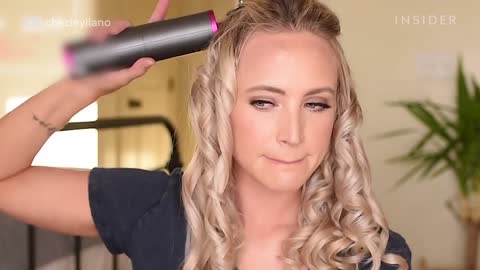 Cordless Curler Styles Hair On The Go