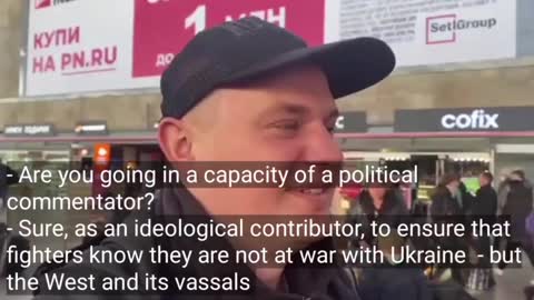 Russischer Freiwilliger: