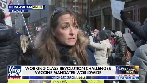 New Yorkers react to Canadian trucker convoy