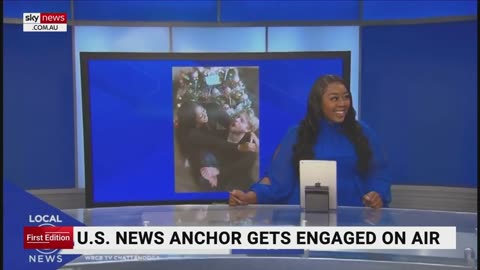 US news anchor gets engaged on air Epi#1 #USNEWSPOINT