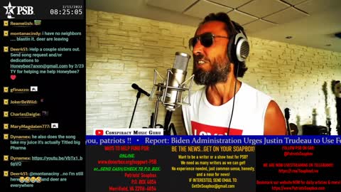 2022-02-11 07:06 EST - Patriots Soapbox AM: with LadyRWB , MykelJaye & DD