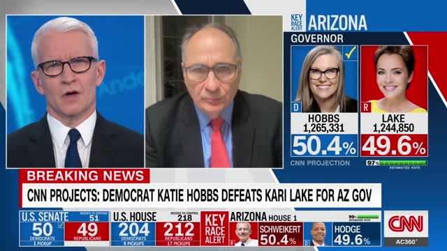 John King breaks down Katie Hobbs' projected win in Arizona governor's race