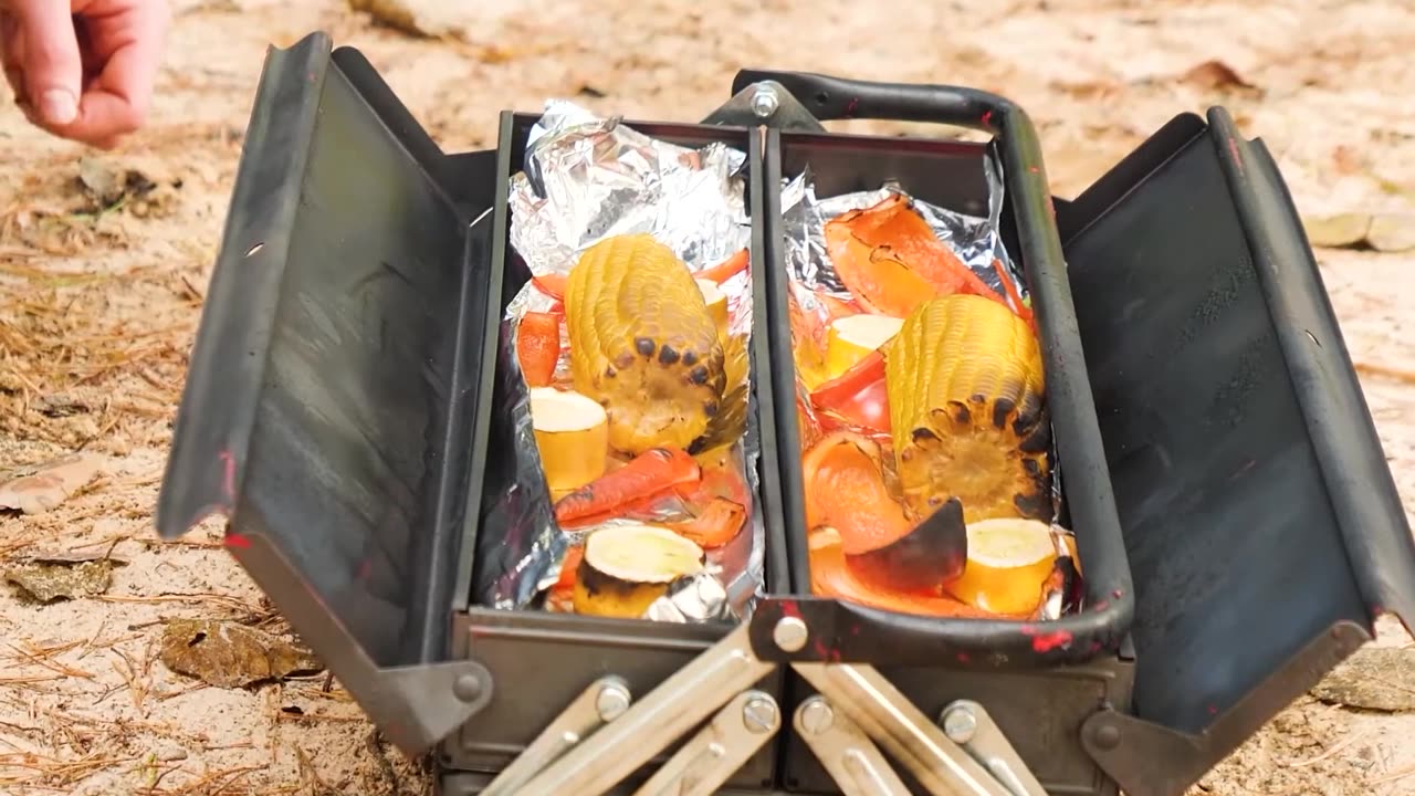 DIY portable grill from old tank and more