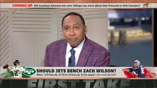 Stephen A.- Zach Wilson is TRASH! 🚮 - First Take