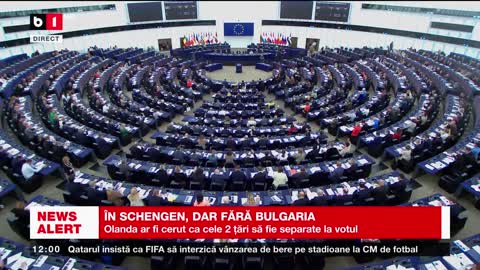ÎN SCHENGEN, DAR FĂRĂ BULGARIA_Știri B1_18 nov 2022