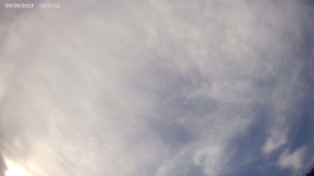 Sky TImelapse #169 - 4K - 9/9/2023