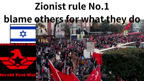 Zionist rule blame everything on others(short)