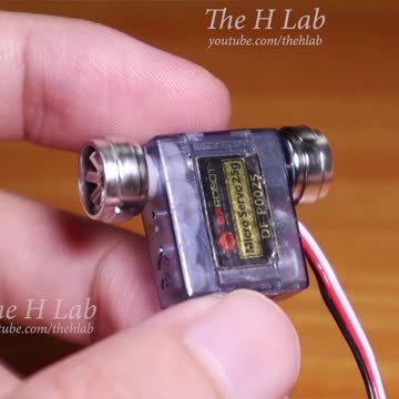 Convert servo 2.5g to 1_64 RC car engine The H Lab