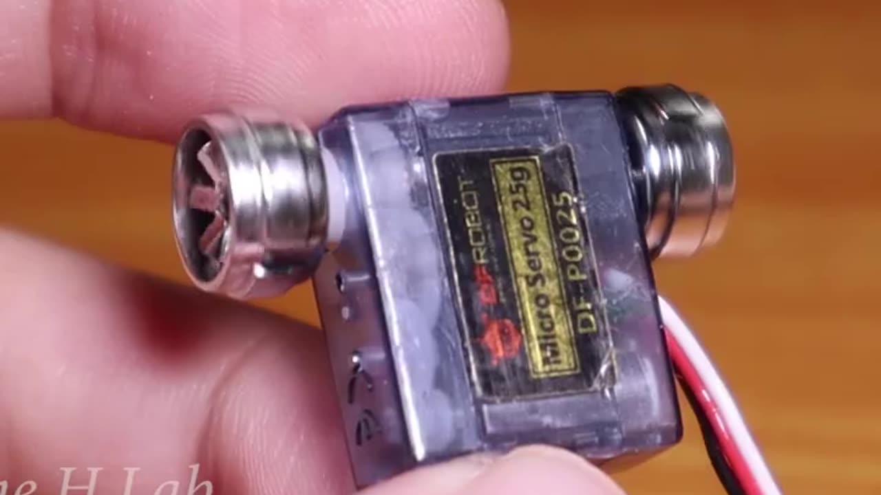 Convert servo 2.5g to 1_64 RC car engine The H Lab
