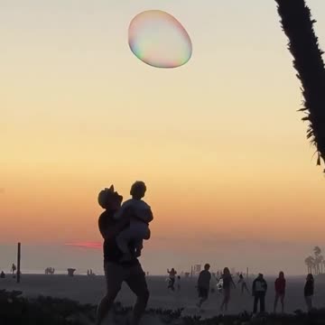 Palate Cleanser: Father, Son, and a Giant Bubble