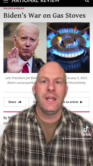 Why does Biden hate gas stoves?