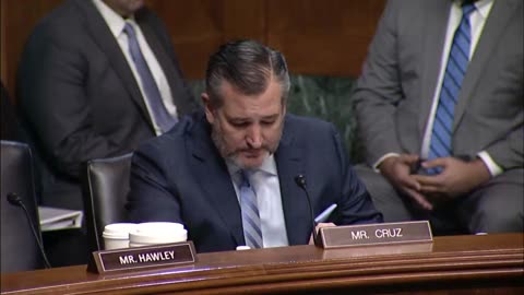 Senator Cruz engages in a Senate Judiciary Committee hearing and aggressively