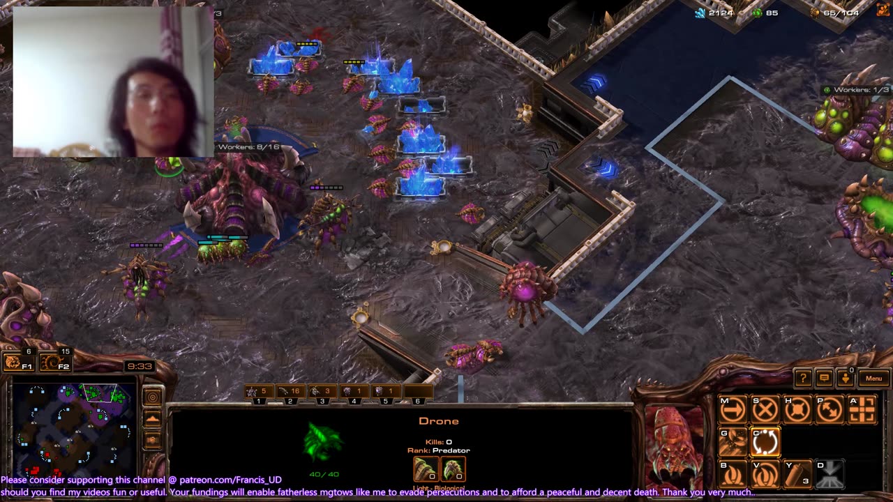 starcraft2 zvp on royal blood lurkers didn't work this time..