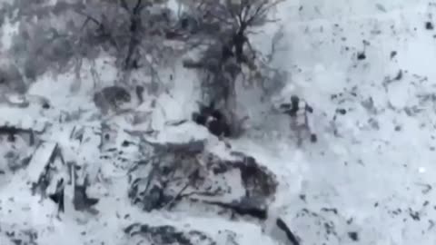 Another 5 Russians Crawl Out of a Hole and Surrender