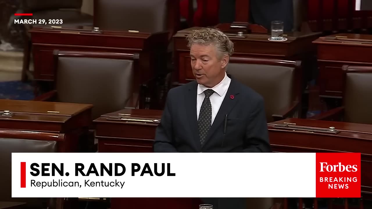 JUST IN- Josh Hawley And Rand Paul Escalate Shocking Senate Floor Clash Over Proposed TikTok Ban