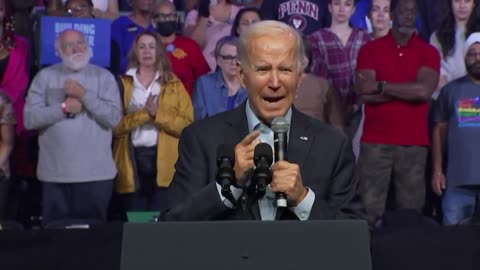 President Joe Biden and former President Barack Obama campaign in Pennsylvania