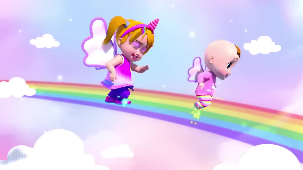 Rainbow unicorn song-Surprise kids -Nusery rhymes-kids song.