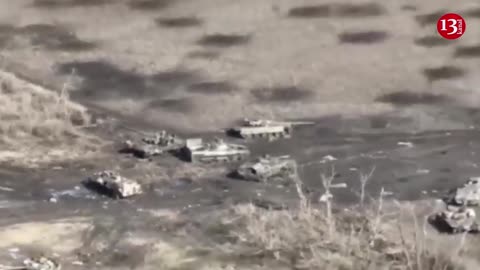 Great tank battle in Vuhledar_ Russia lost 130 tanks