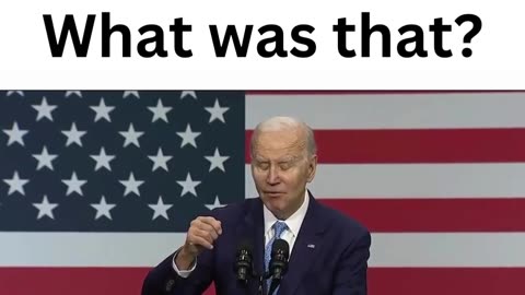 Biden Fumbles 1/1,000,000