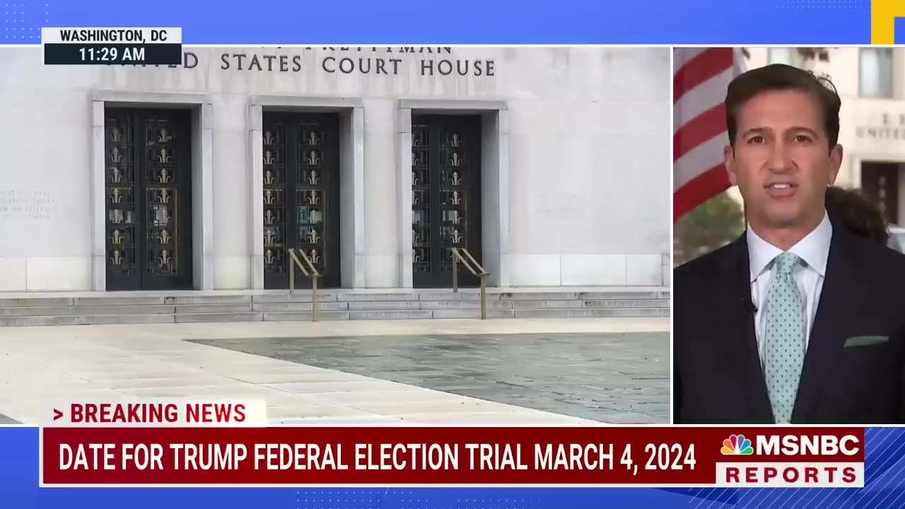 BREAKING: Trump federal election interference trial set for March 4