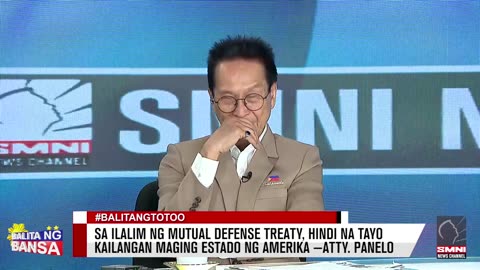 Sa ilalim ng Mutual Defense Treaty, hindi na tayo kailangan maging estado ng Amerika —Atty. Panelo