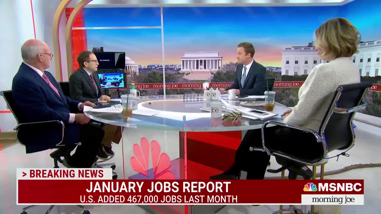 Economy Gained A Surprise 467,000 Jobs In January