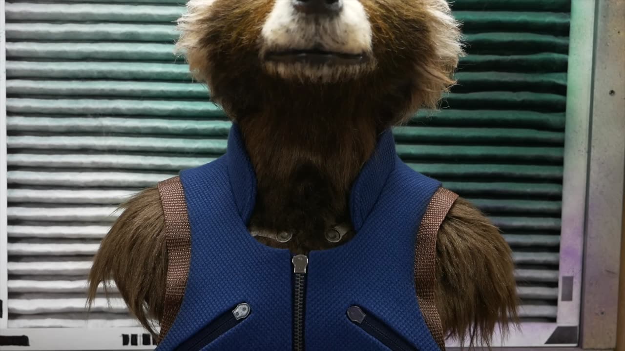 Rocket Raccoon Sculpture Timelapse - Guardians of the Galaxy