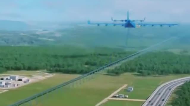 A plane that can carry thousands of people