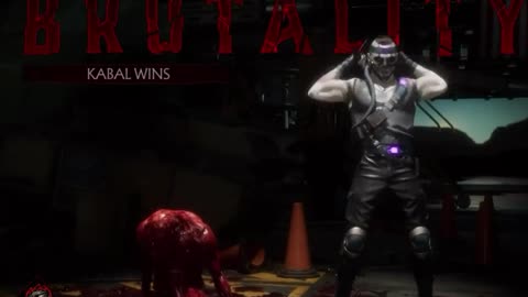 This game Fiting Kabal vs Nightwolf