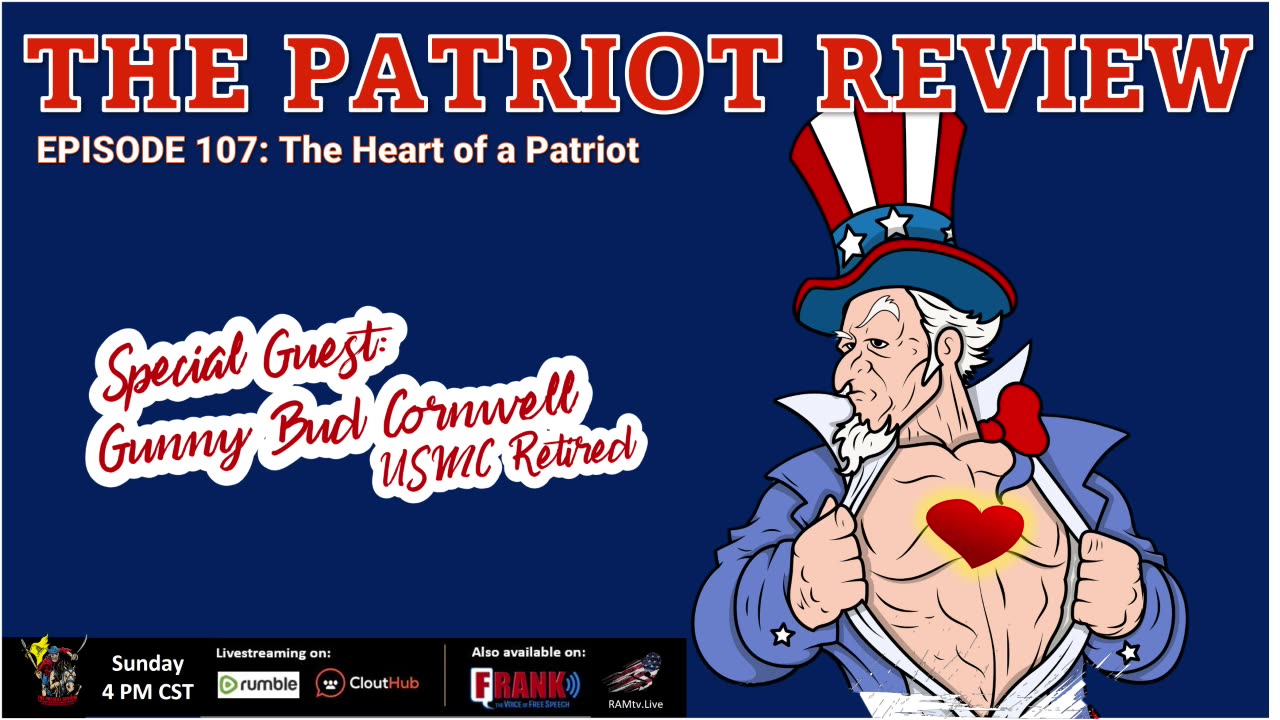 Bud on The Patriot Review Podcast