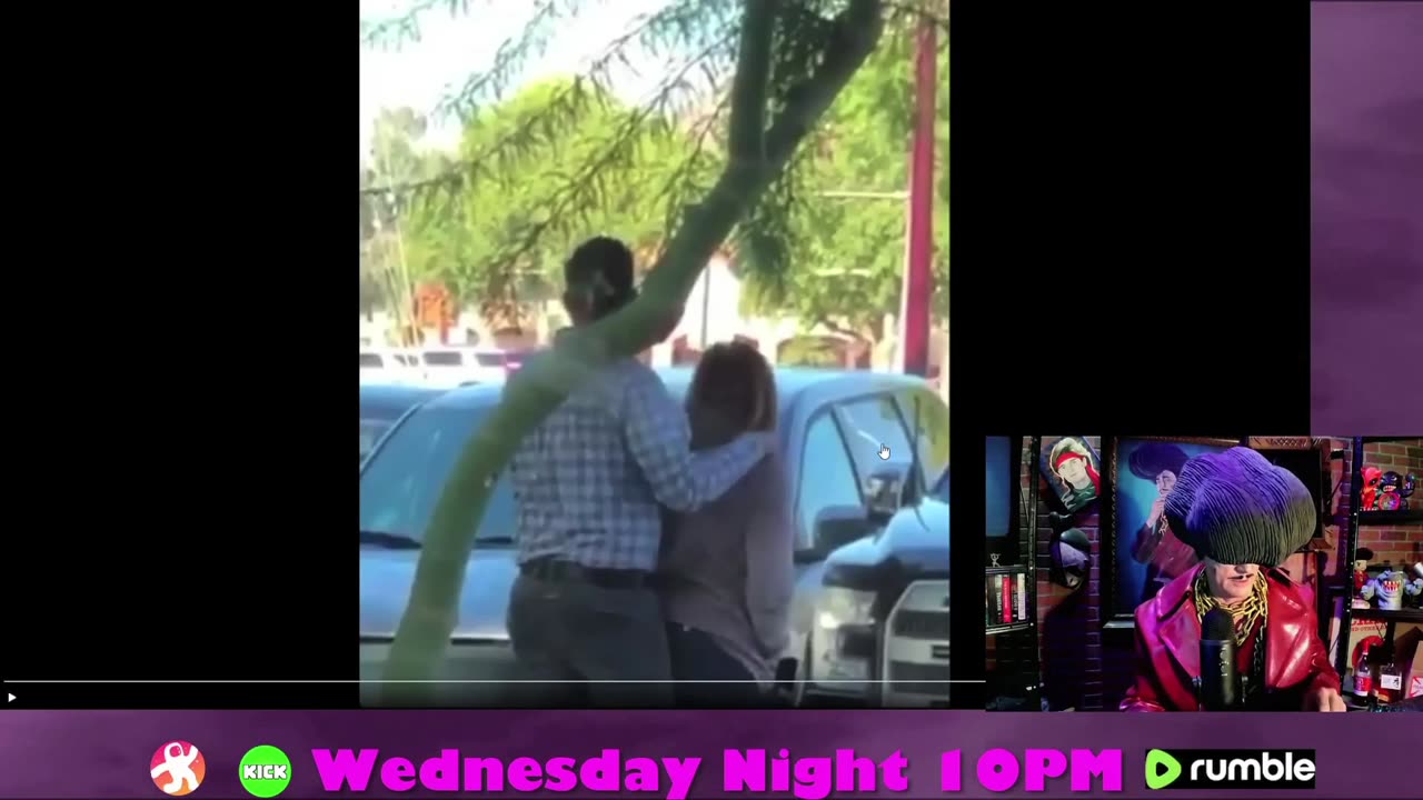 Couple Caught In Weird Sex Act in Public Parking Lot