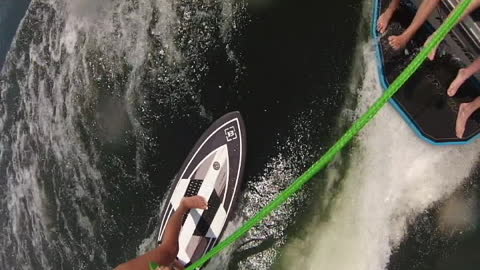 Wake Surfing July 2018